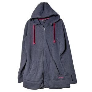 Avalanche Thermalation Gray Hoodie with Pink Accents Size XL